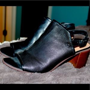 Black Franco Sarto Mules